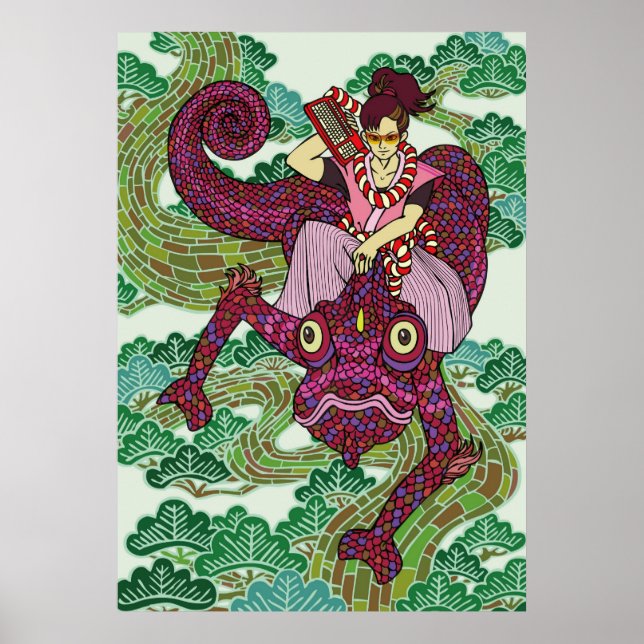 Poster Chameleon (Vorne)