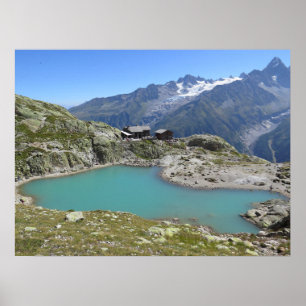Poster Chamonix du Lac Blanc