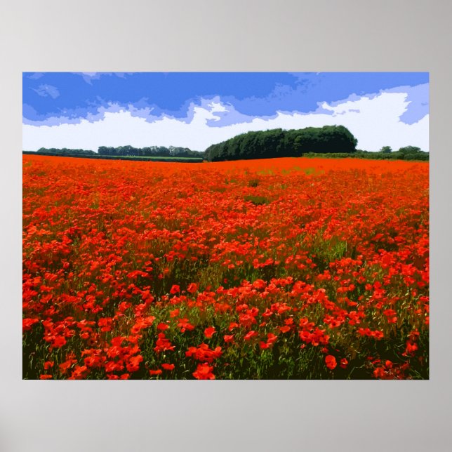 POSTER CHAMP POPPY 3 (Devant)