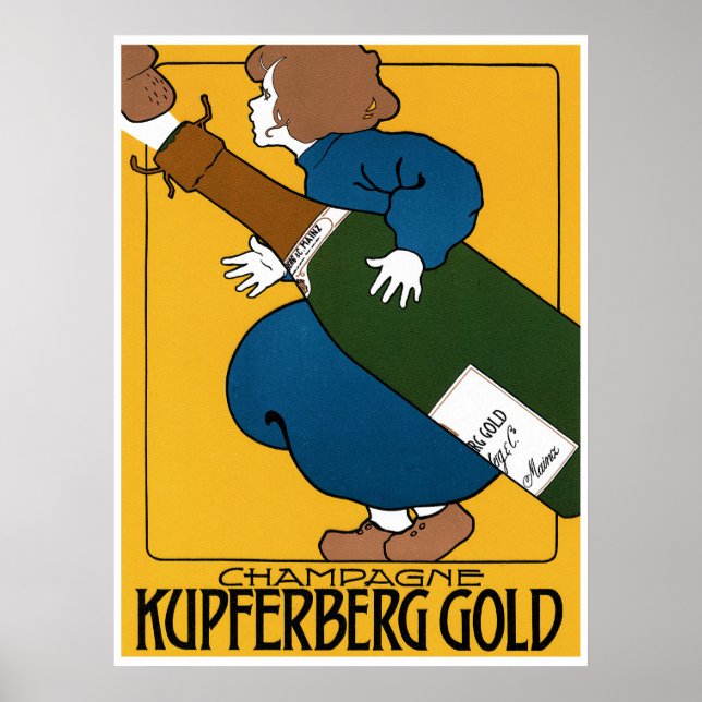 Poster Champagne Kupferberg Gold (Devant)