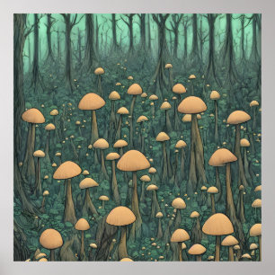 Poster Champignons