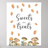 Champignons - douces et délicieuses baby shower