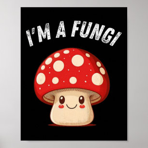 Poster Champignons Mycologie Champignons Champignons Je s