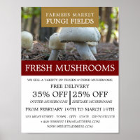 Champignons sauvages, Champignons fermiers Publici