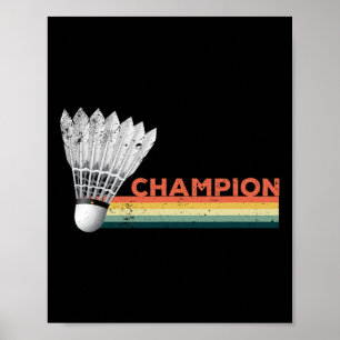 Poster Champion Dminton