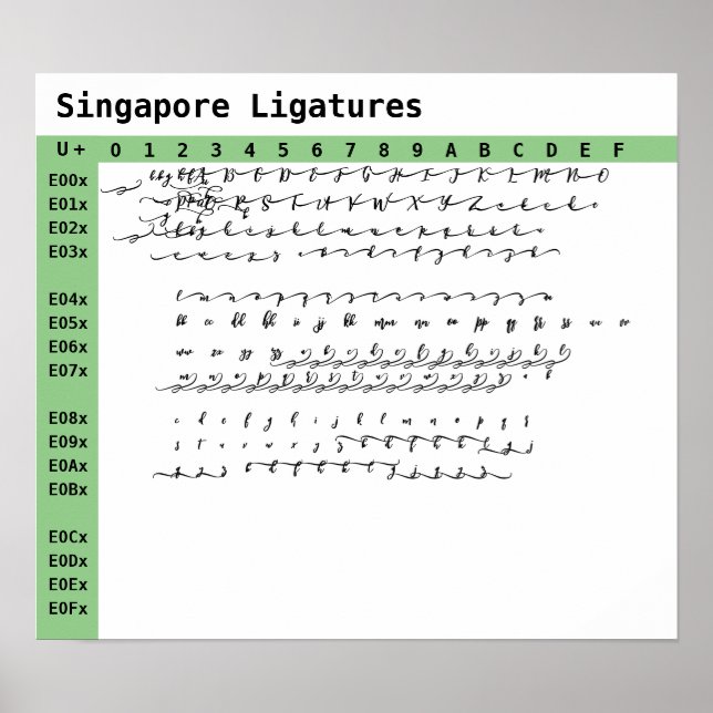 Poster Championnat de Singapour de football (Devant)