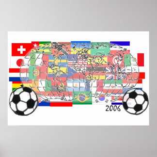 Poster Championnat du monde de football