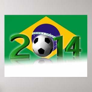 Poster Championnat du monde de football 2014