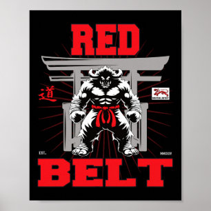Poster Championnat Red Belt En Vue !