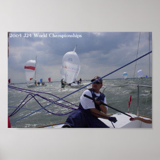 Poster Championnats du monde de J24 2004