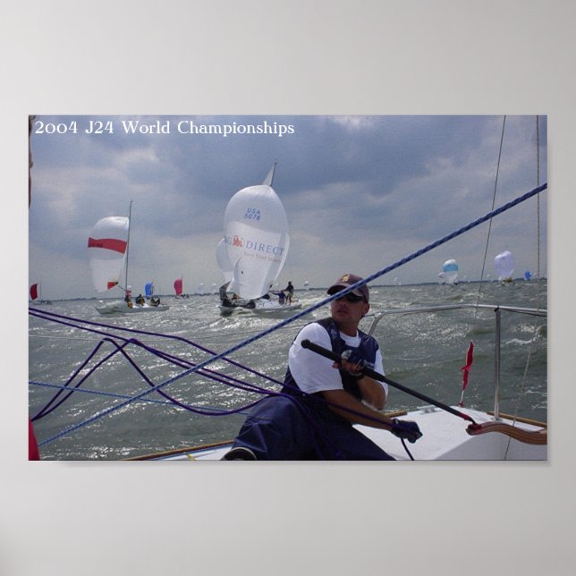 Poster Championnats du monde de J24 2004 (Devant)