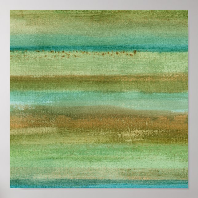 Poster Champs au printemps I (Devant)