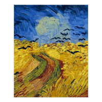 Champs de blé de Van Gogh peinture impressionniste