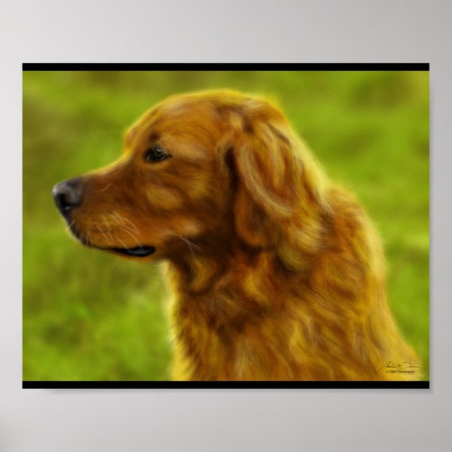 Poster Champs d'or (Devant)