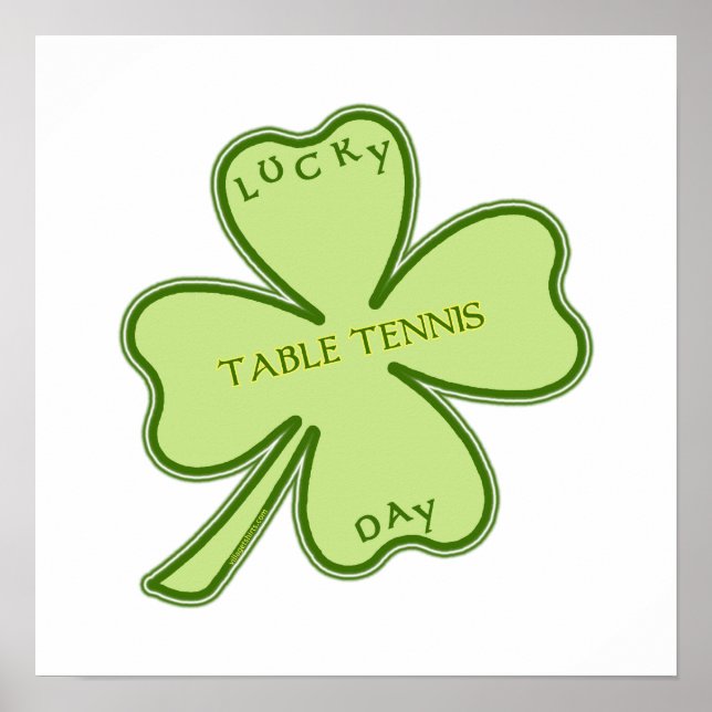 Poster Chance Jour Ping Pong (Devant)