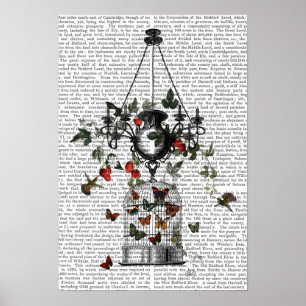 Poster Chandelier aux fraises