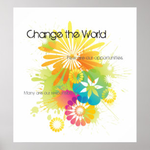 Poster Change the World Poster!