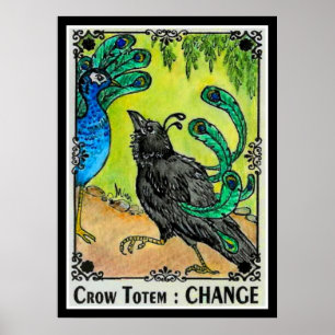Poster CHANGEMENT de totem de corneille