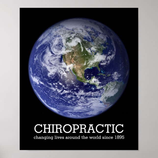 Poster Changement de vie autour du monde 1895 Chiropratiq (Devant)
