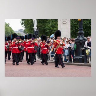 Poster Changer la garde au Palais de Buckingham
