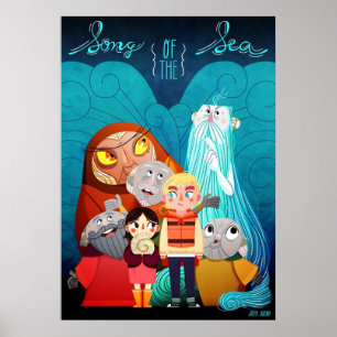 Poster Chanson de la mer