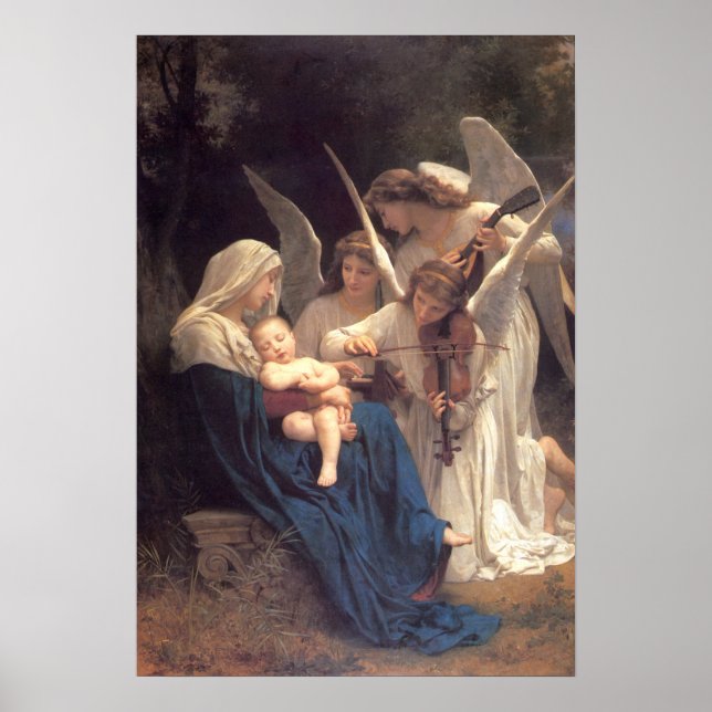 Poster Chanson des Anges (Art Vintage) (Devant)