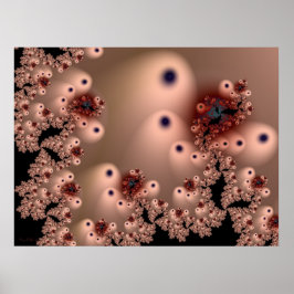 Poster Chantilly Splendor fractal
