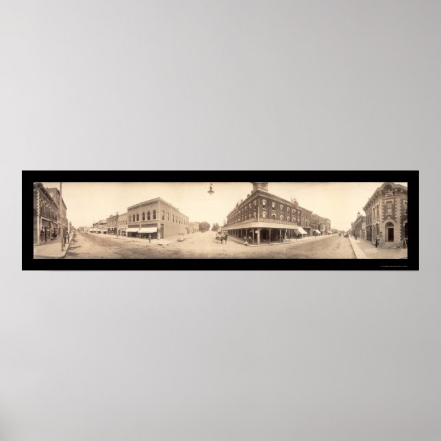 Poster Chanute, Kansas Photo 1909 (Devant)