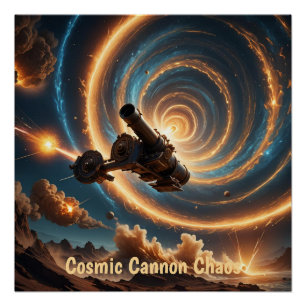 Poster Chaos cosmique de Cannon