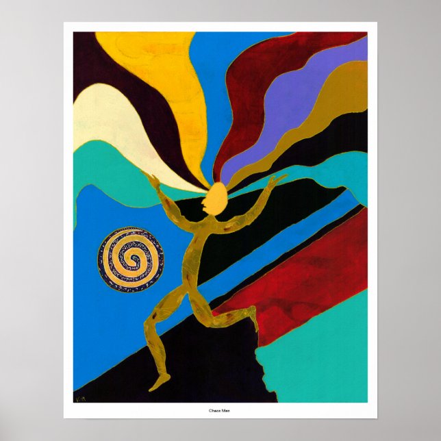 Poster Chaos Man - Imprimer (Devant)