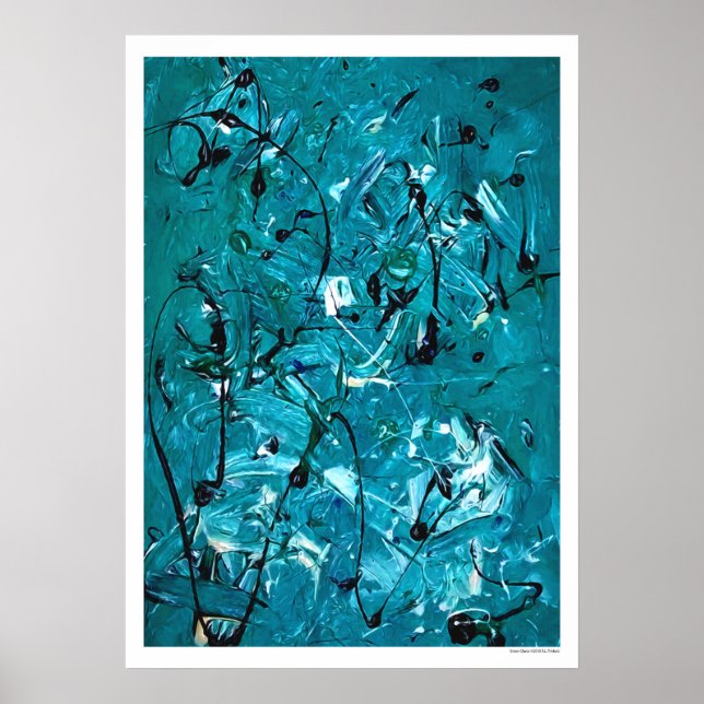 Poster Chaos Vert (Devant)