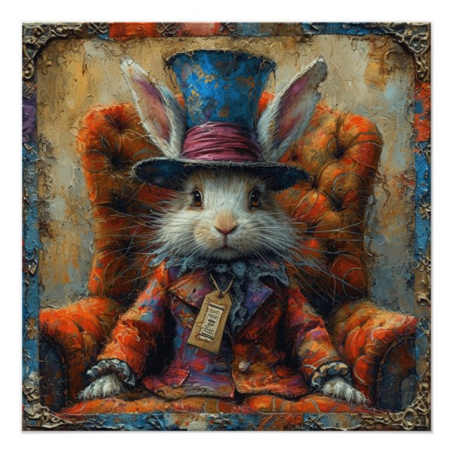 Poster Chapeau Mad : Habillement non conventionnel Hijink (Devant)