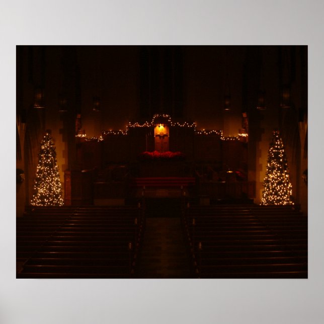 Poster Chapelle Harbison à Christmas Grove City College (Devant)