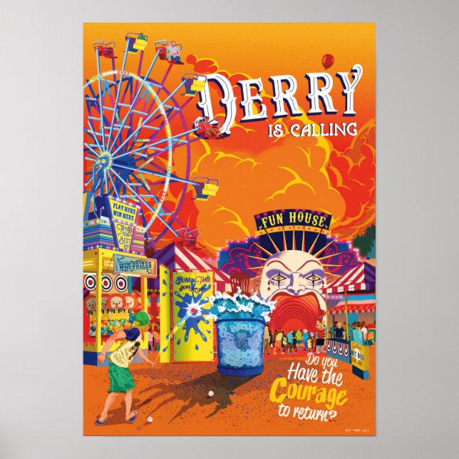 Poster Chapitre 2 | Derry appelle l'affiche (Devant)