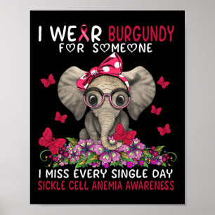 Poster Chaque jour, j'ai raté Sickle Cell Anemia