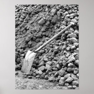 POSTER CHARBON POUR PUISSANCE À VAPEUR