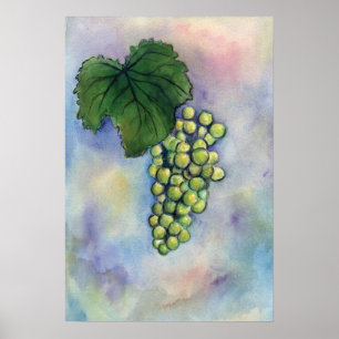 Poster Chardonnay Vins Imprimer