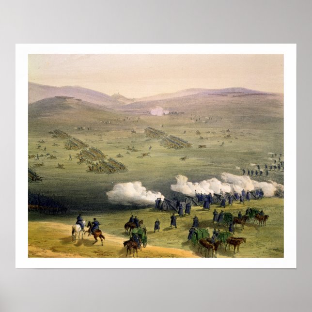 Poster Charge de la brigade de cavalerie légère, 25 octob (Devant)