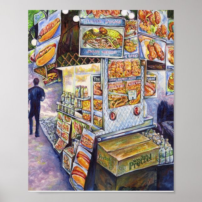 Poster Charge de travail artistique extraordinaire (Devant)