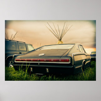 Poster Chargeur Dodge 1966