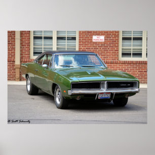 Poster Chargeur Dodge 1969