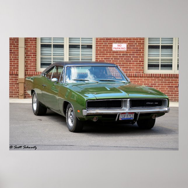 Poster Chargeur Dodge 1969 (Devant)
