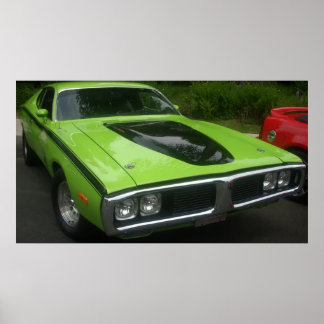Poster Chargeur Dodge 1973