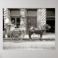 Chariot à lait de La Nouvelle-Orléans, 1910. Photo
