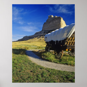 Poster Chariot de Conestoga au ressortissant de