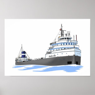 Poster Chariot des Grands Lacs Benson Ford (1)