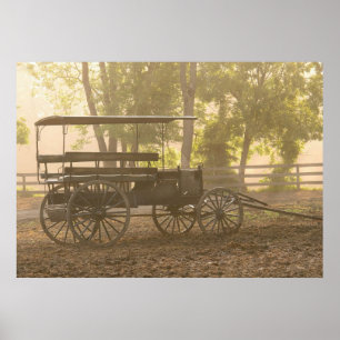 Poster Chariot - La calèche d'Abe
