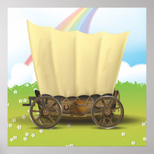 Poster Chariot vers l'Ouest
