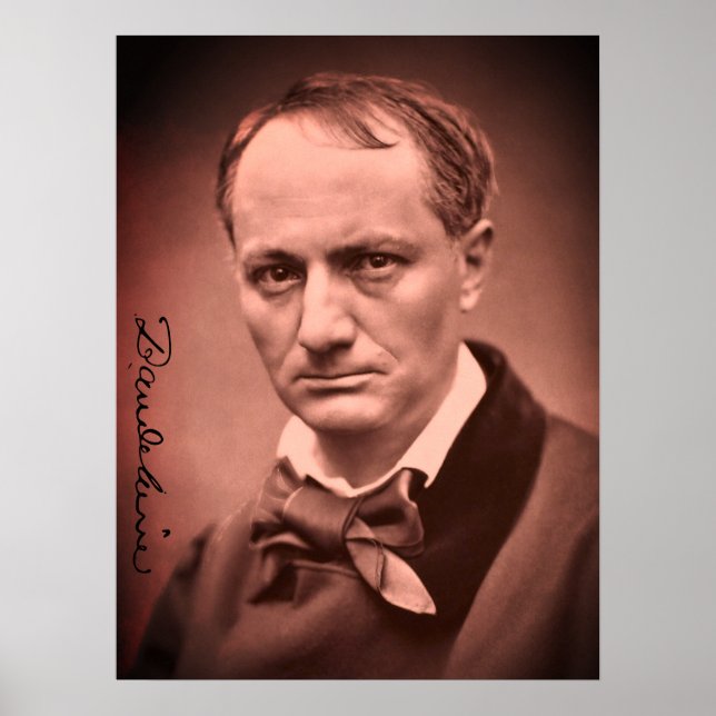 Poster Charles Baudelaire (Devant)