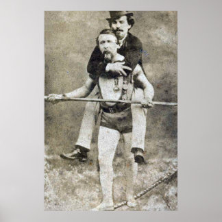 Poster Charles Blondin - Acrobat